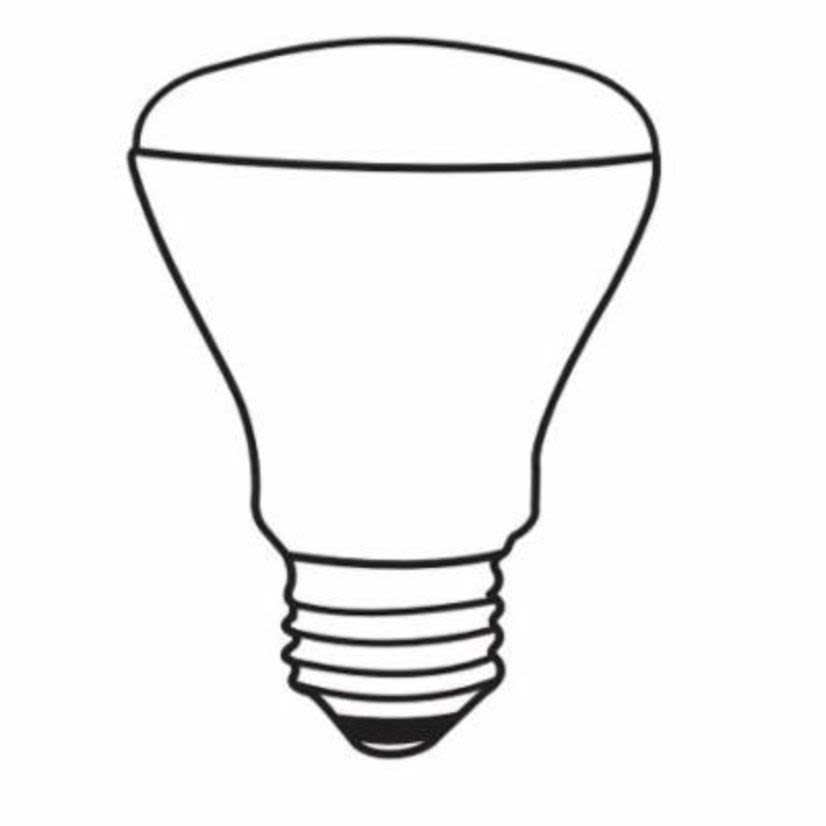 TCP LED10R20D27K Elite Dimmable Reflective Lamp, 10 W, 50 W Incandescent Equivalent, E26 Lamp, R20 Shape, 660 Lumens